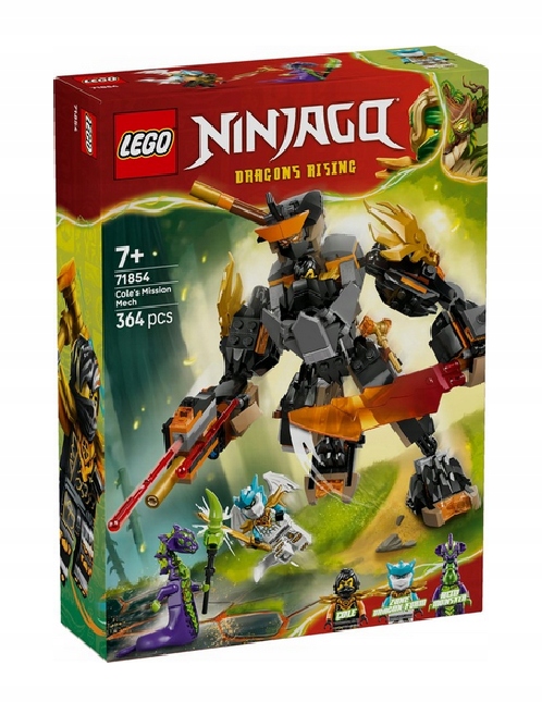 Lego 71854 Ninjago Drak Speciální Mech Colea A Zane V Dračí Zbroji