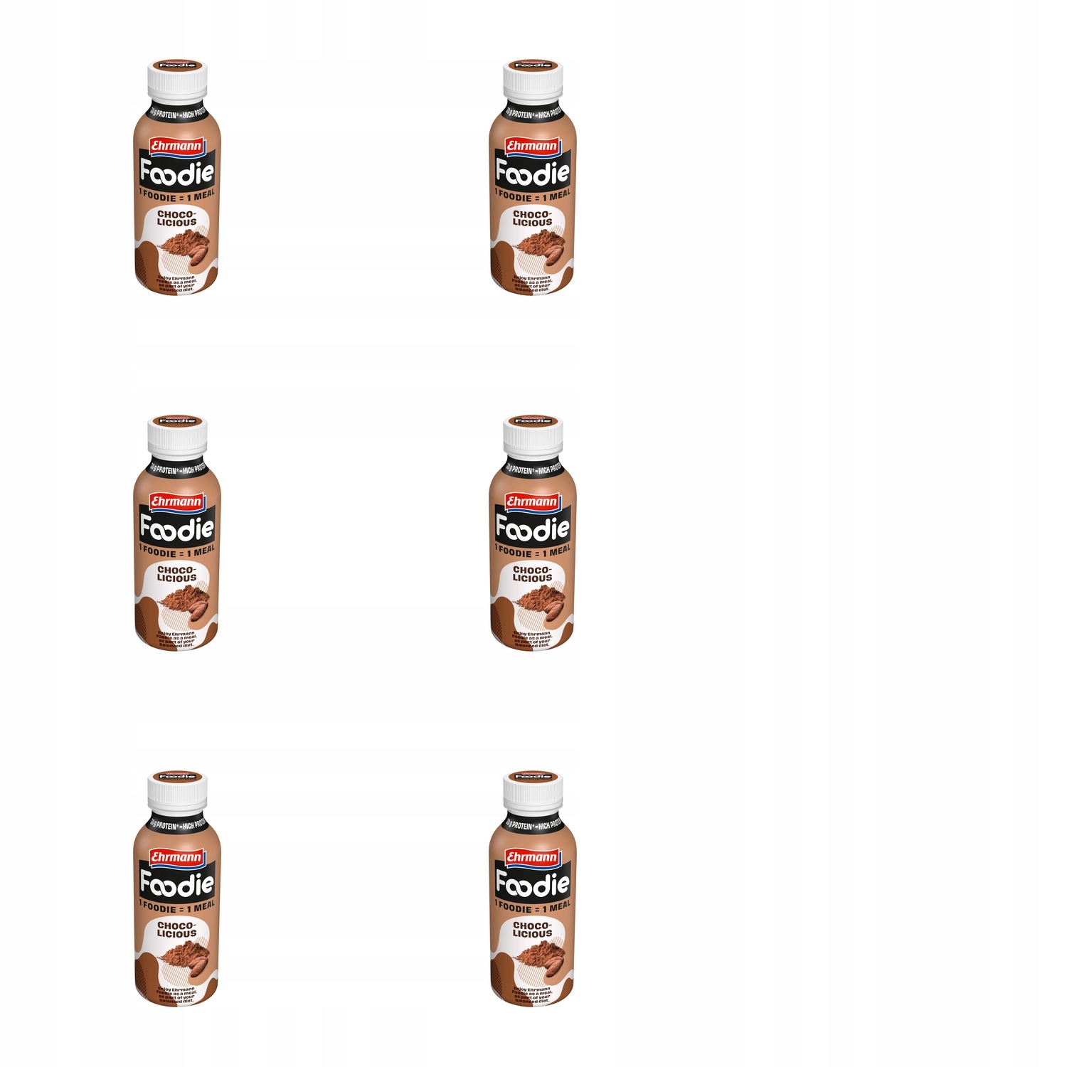 Levně 6 x 400 ml Ehrmann foodie čokoláda 1 jídlo Svařovací