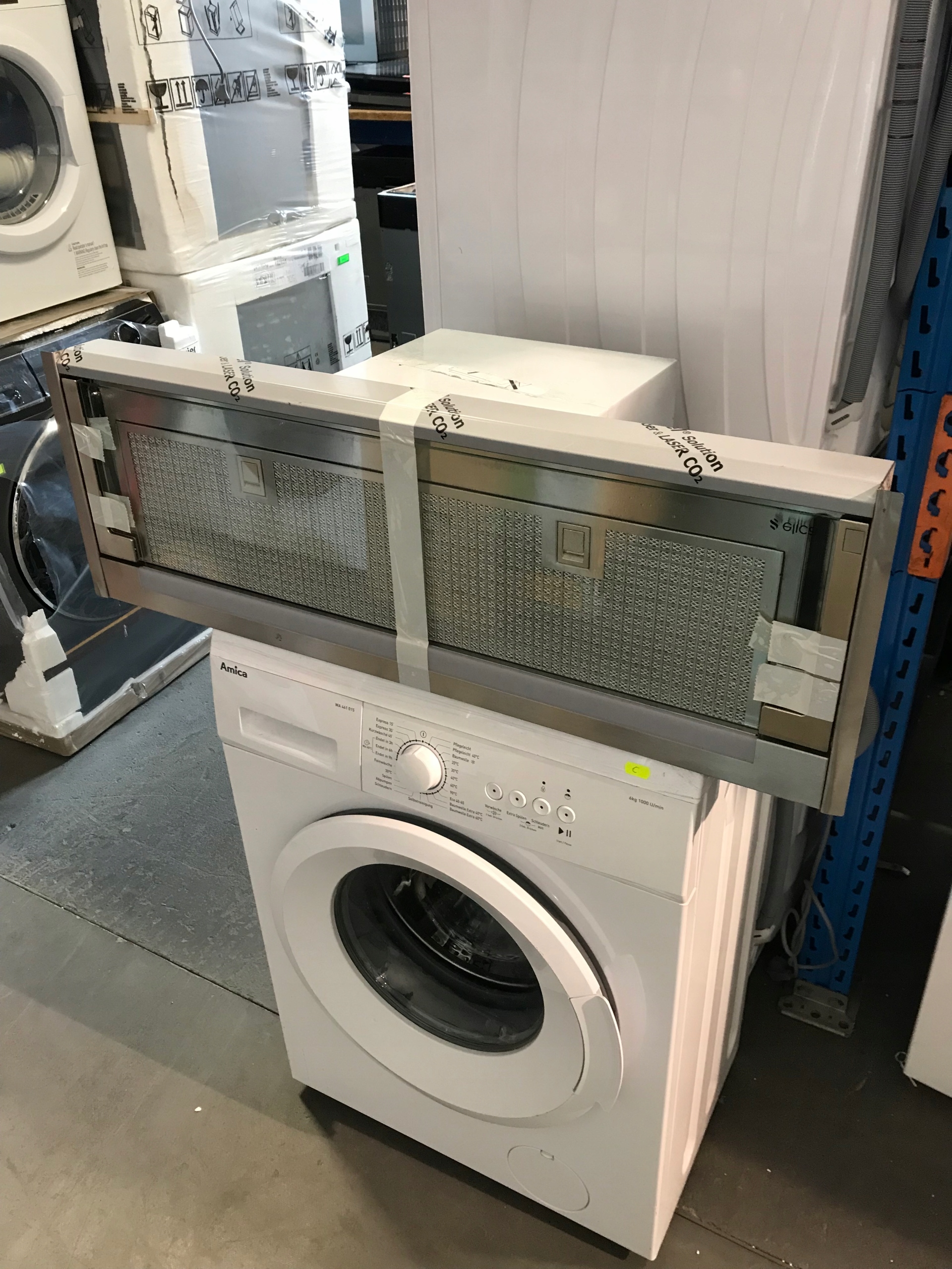 OKAP ELICA GLASS OUT IX/A/90 556m3 szer.89.7cm A1 Kod producenta PRF0109788