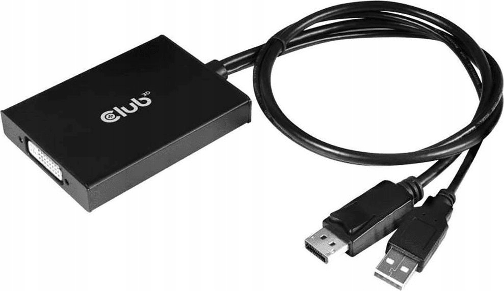 Adaptér Club 3D DisplayPort – 1x DVI-D