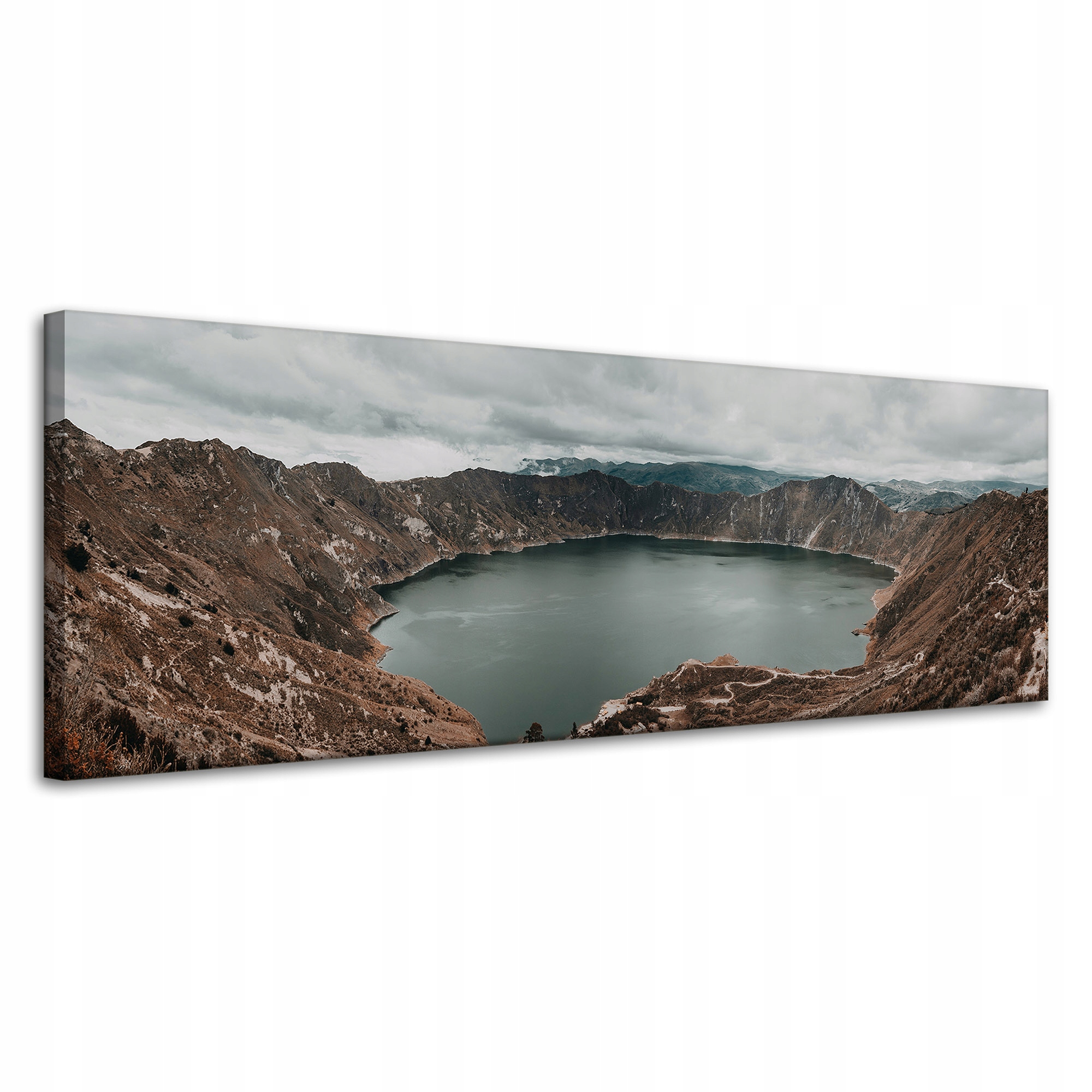 Obraz Canvas Příroda Jezero rybník v horách 120x40