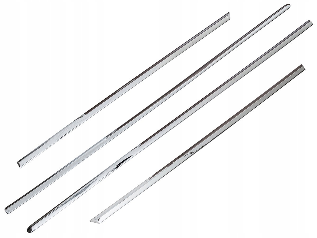 LISTWY DRZWI PASSAT B6 06-11 3C0853515 516 753 754 Kolor srebrny