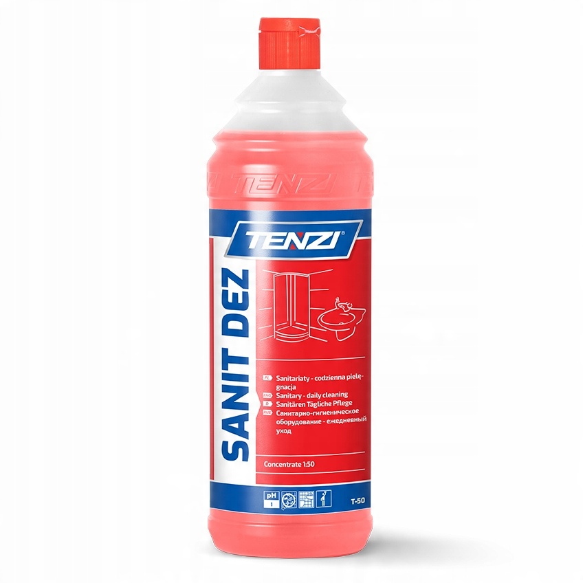 

Tenzi Sanit Dez do mycia łazienki sanitariatów 1L