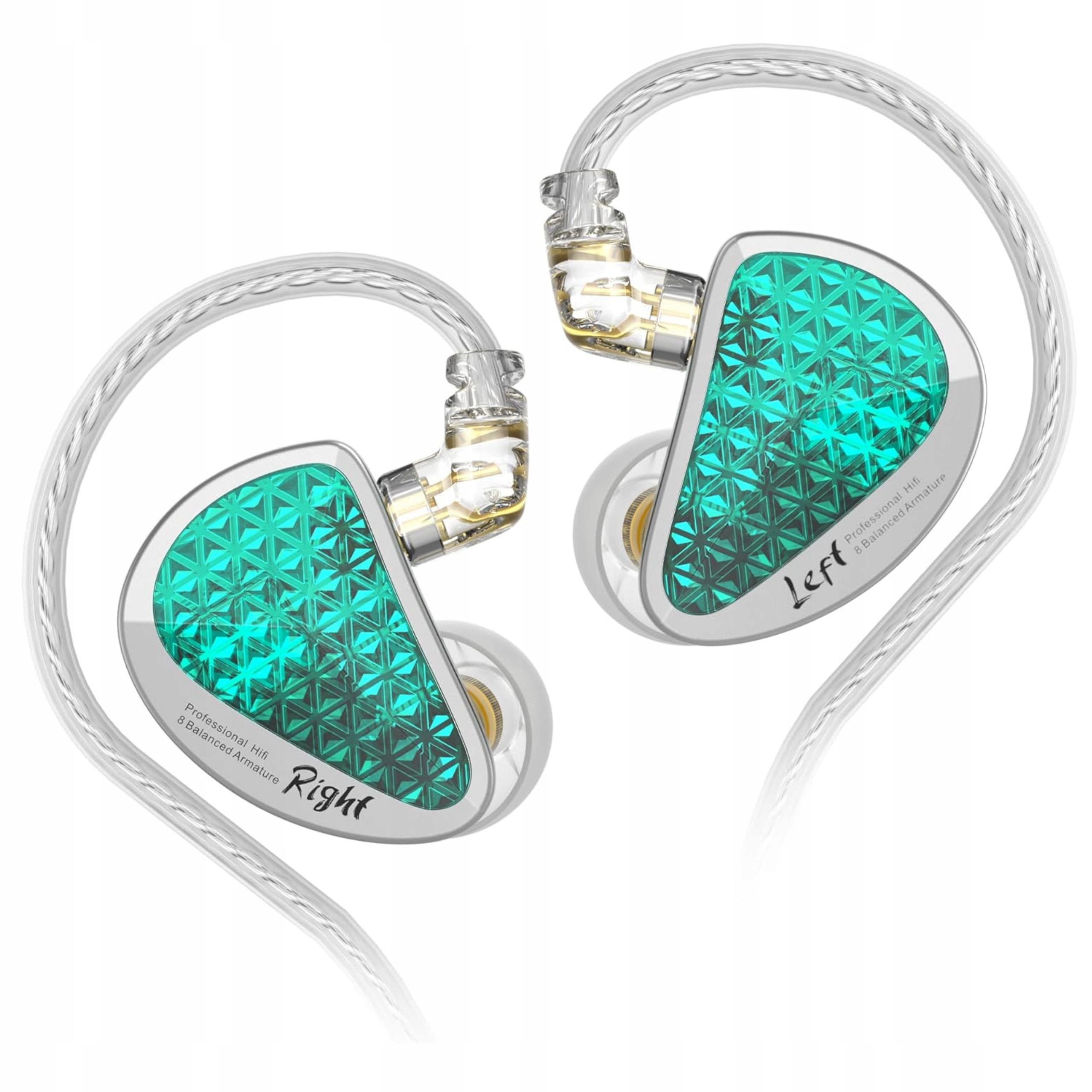 In-ear Sluchátka kabelové studiové HiFi sluchátka Iem pro profesionální hudebníky