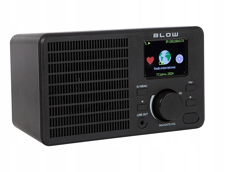 Prenosné internetové rádio Blow RI1