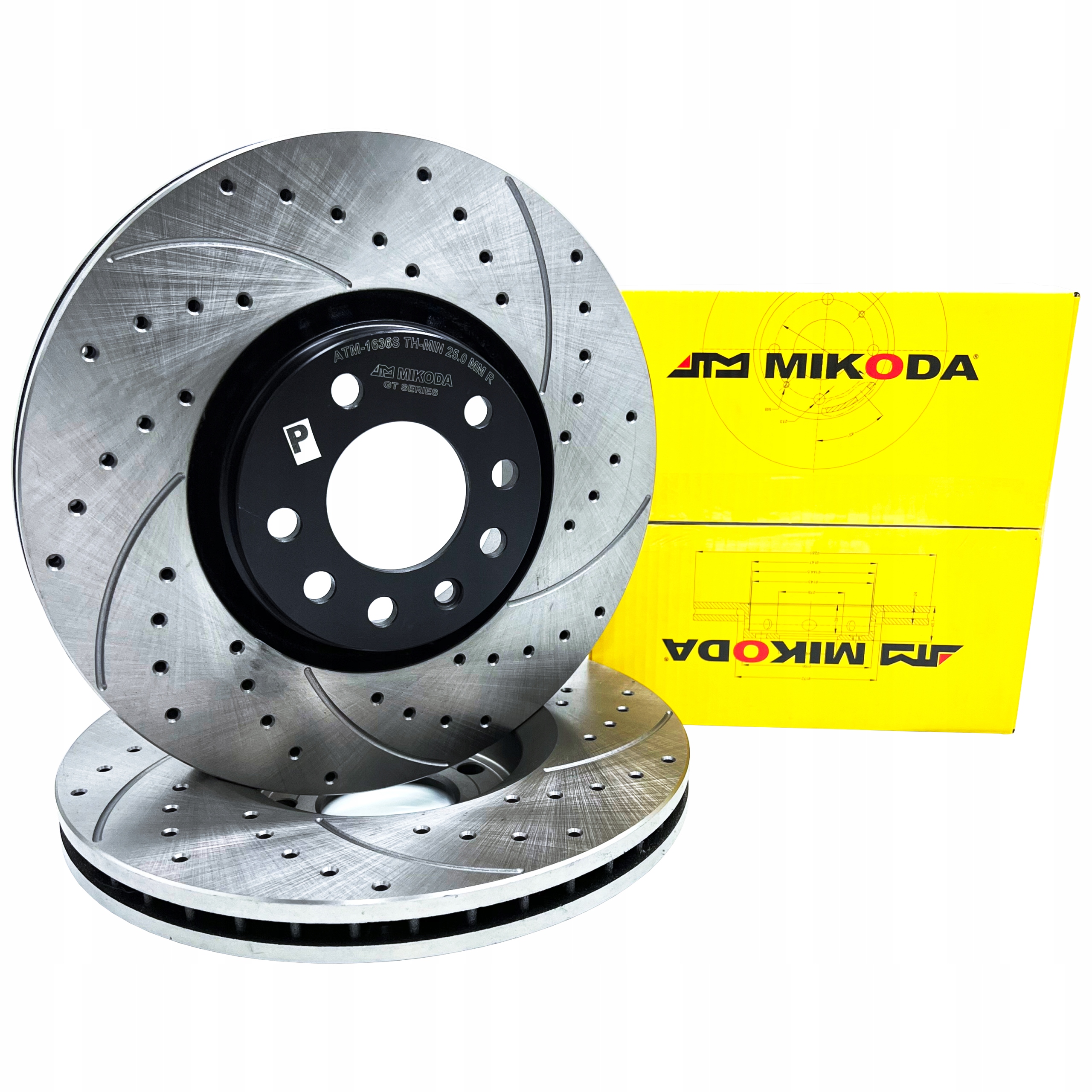 1636S - Диск MIKODA TUNING Opel VECTRA C передний 314 мм
