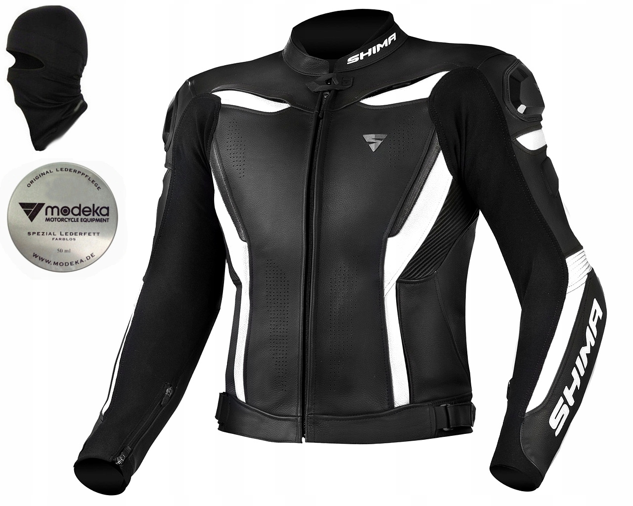 SKÓRZANA KURTKA MOTOCYKLOWA SHIMA CHASE CE 50 Producent Shima