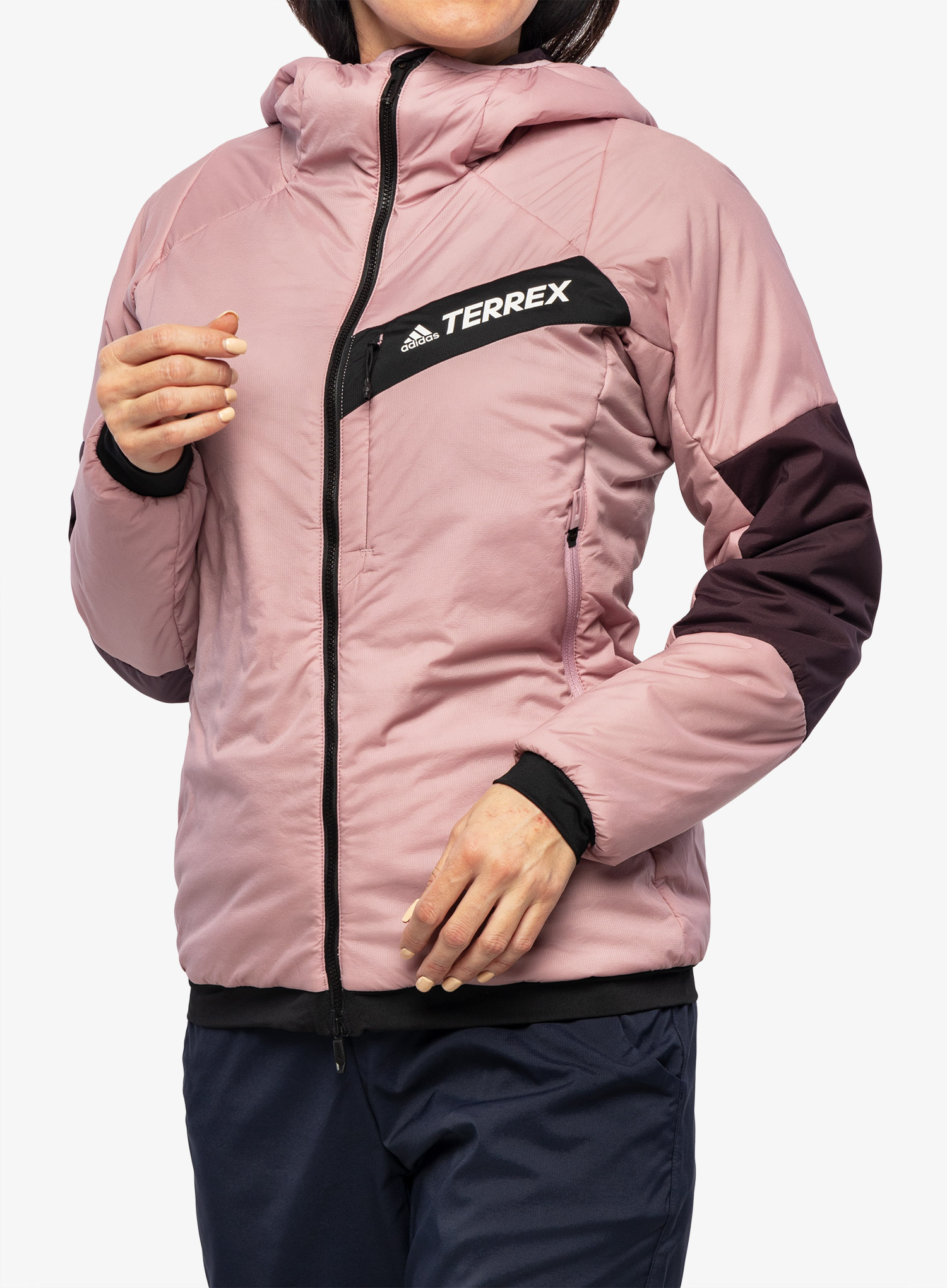 Adidas Terrex W Trk kurtka sportowa damska Primaloft Techrock fioletowy S