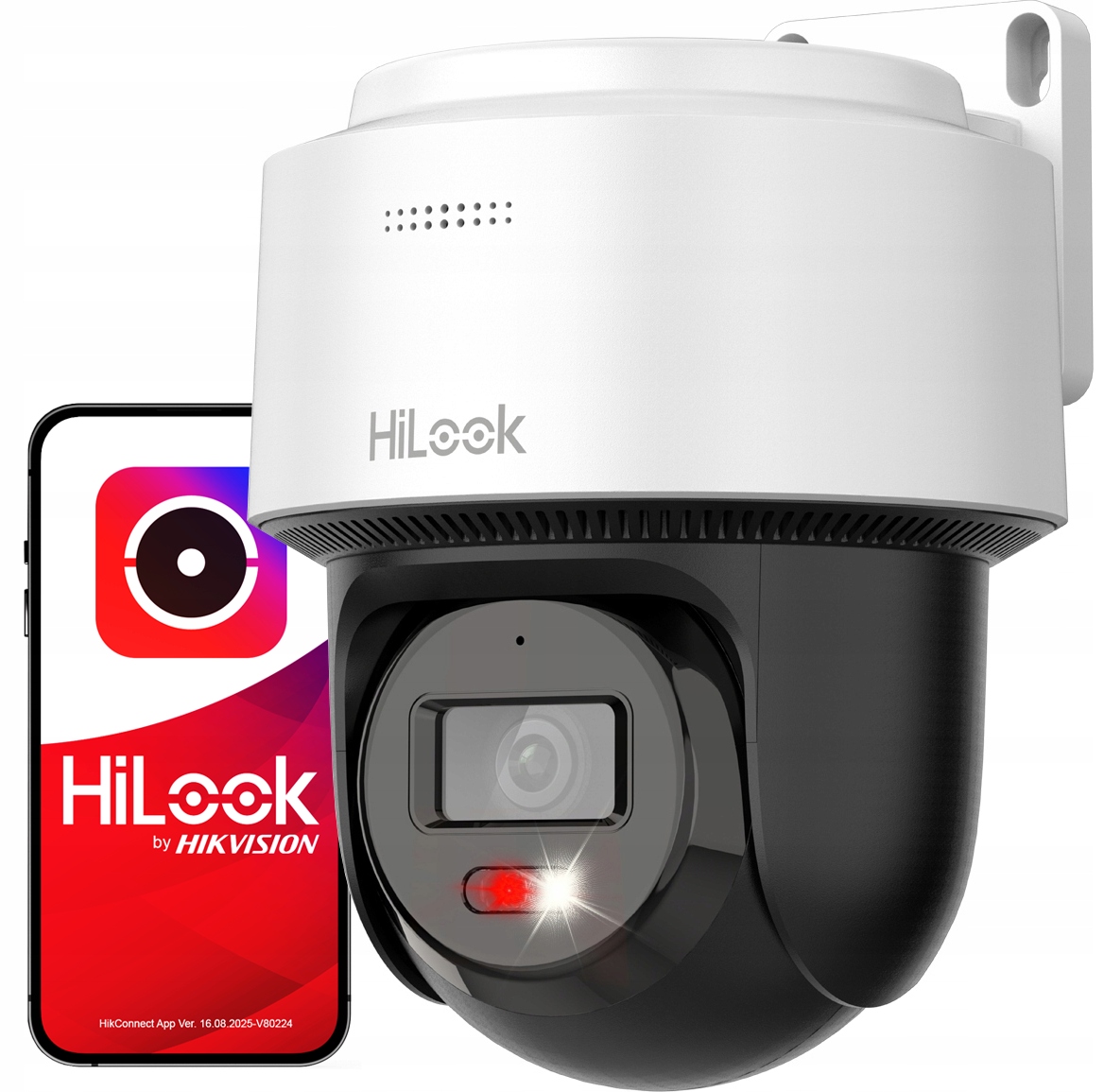Otočná kamera PoE 4MPX Hikvision PTZ-N2C400M-DE HiLook Audio