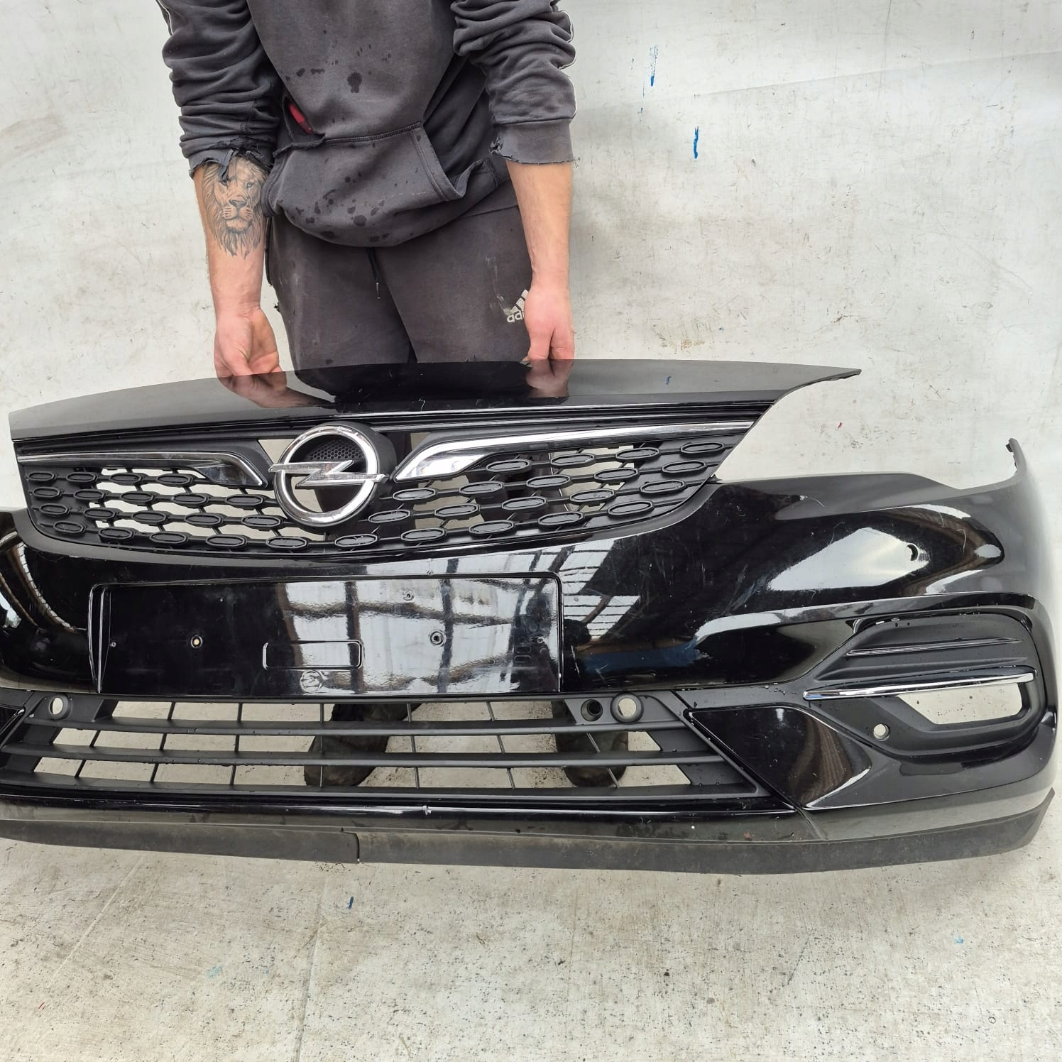 OPEL ASTRA K V LIFT 19- bumper front front 4XPDC 39130492