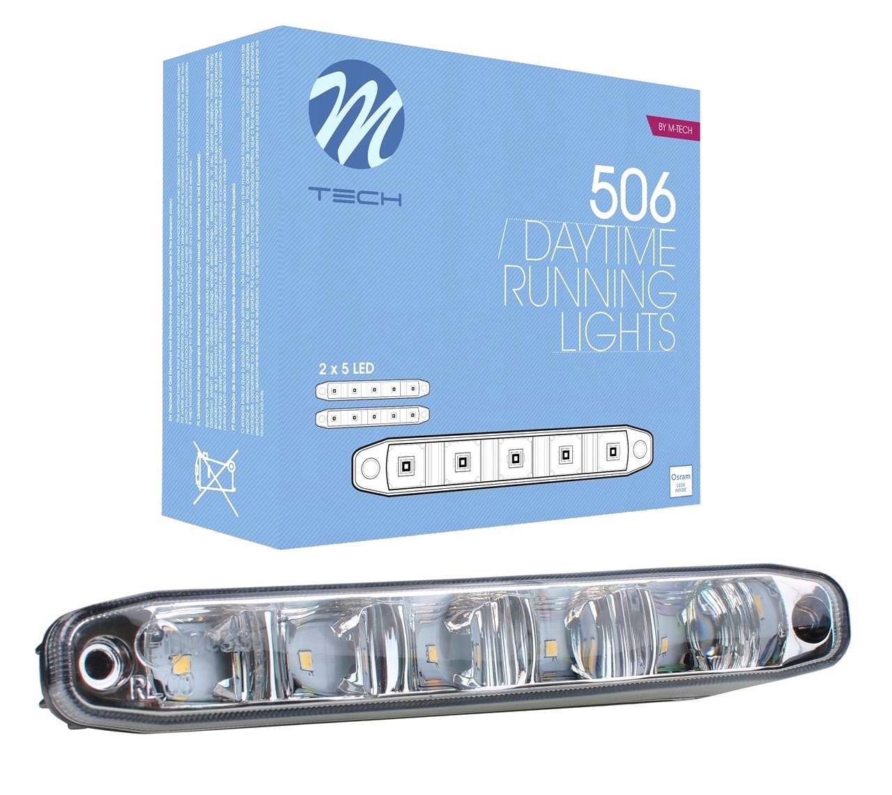 LDO506 - СВЕТОДИОДНЫЕ ДНЕВНЫЕ ХОДОВЫЕ ОГНИ OSRAM M-TECH AUDI VW
