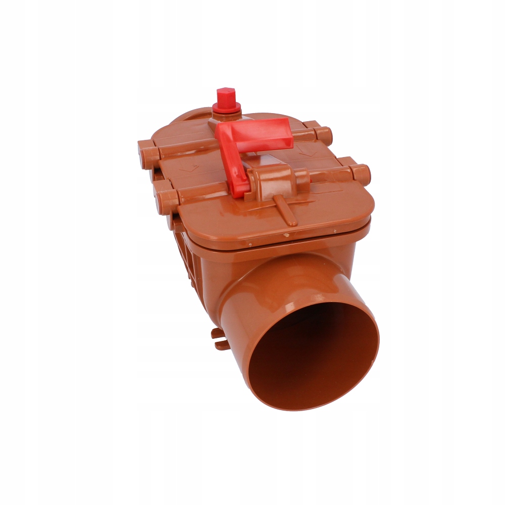 Dvojklapový spätný ventil kanalizačného systému 110