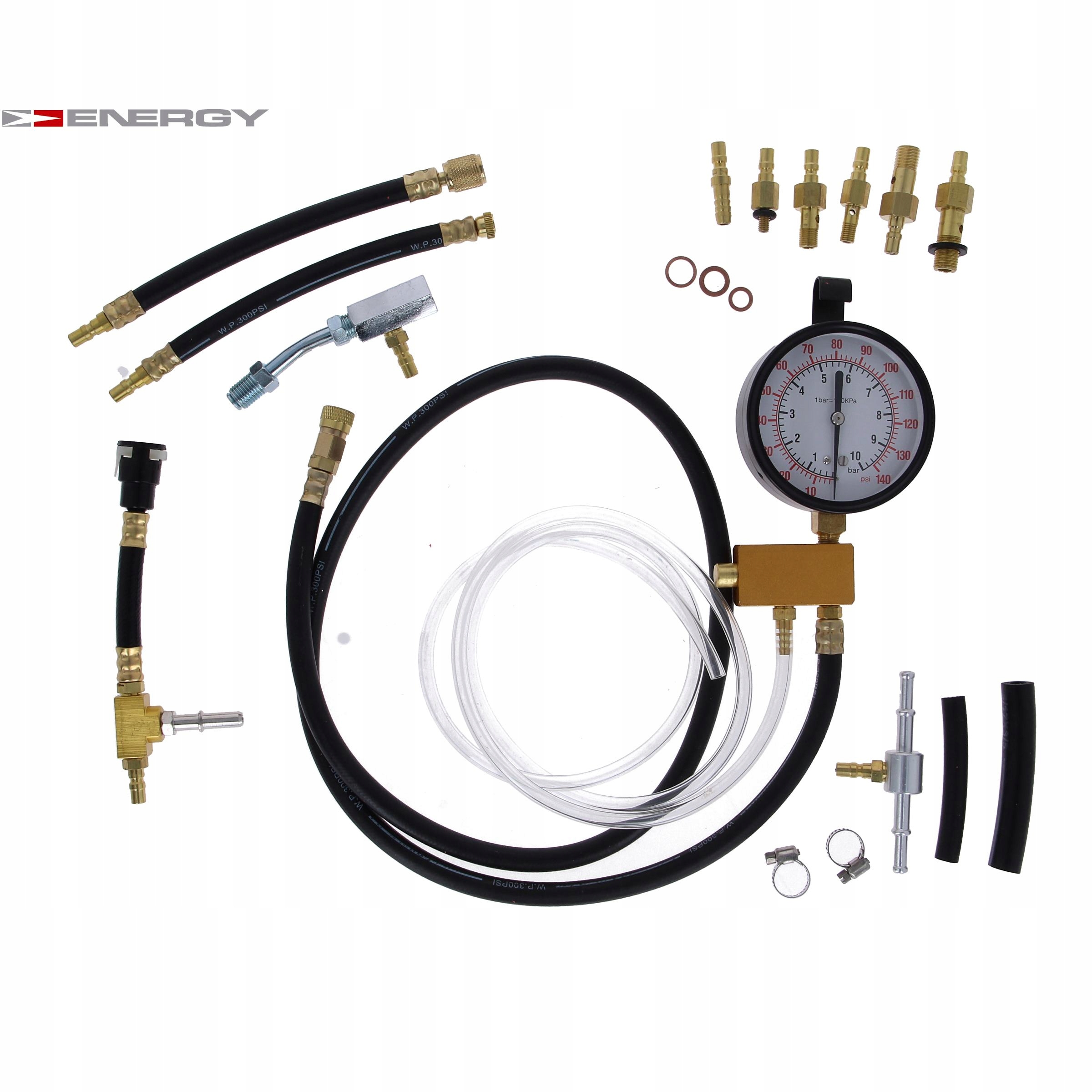 NE00064/PLYN Energy Tester Tlaku Vstrekovania Paliva 0-10 Bar