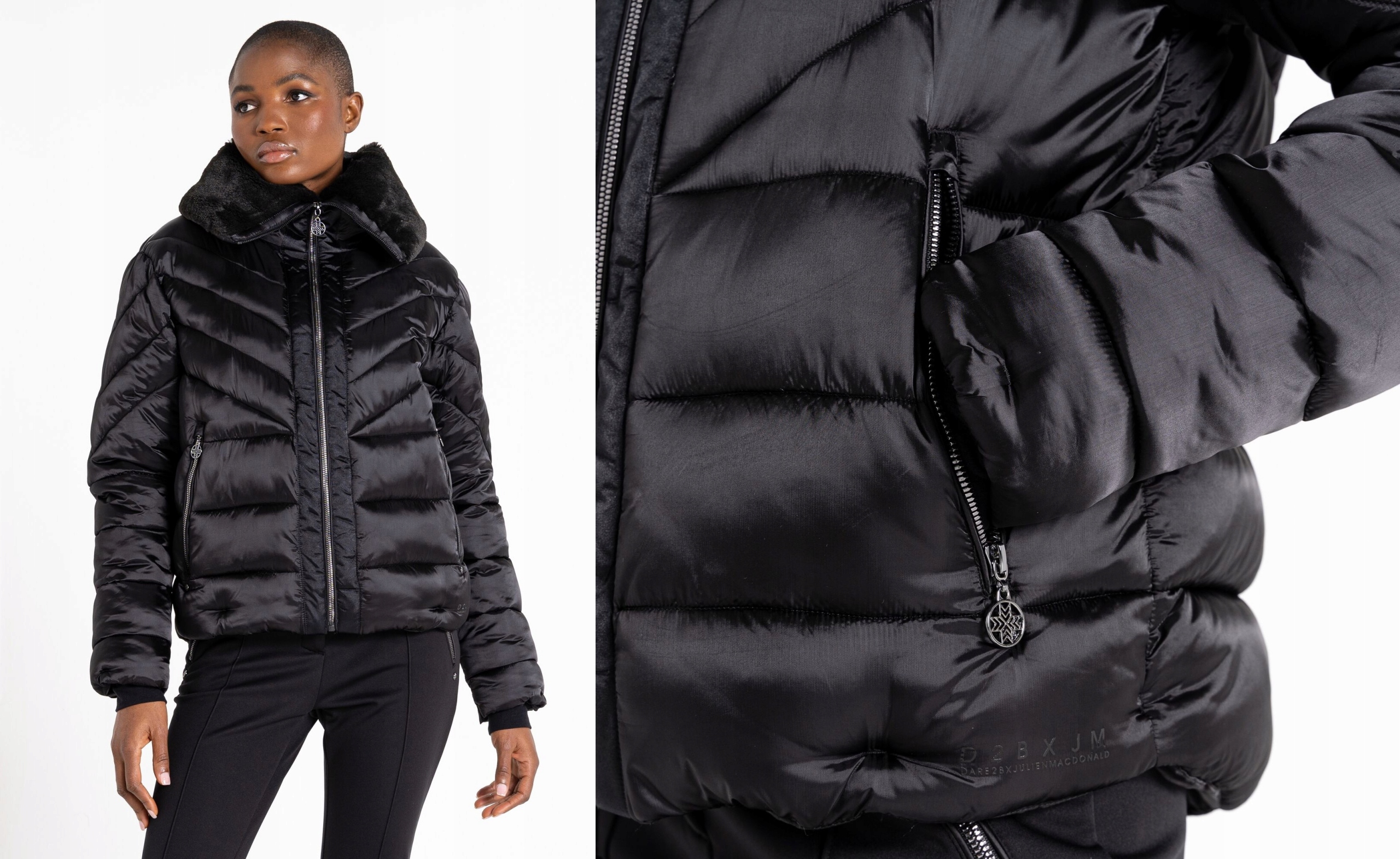 Dare2b x Julien Macdonald Suppression kurtka damska pikowana ocieplana L