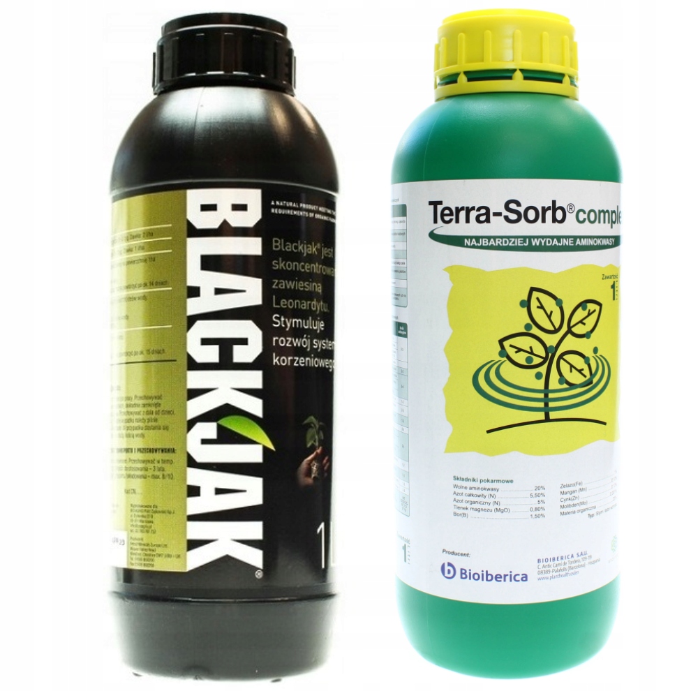 

Zestaw nawóz Terra Sorb Complex 1l BlackJak 1l