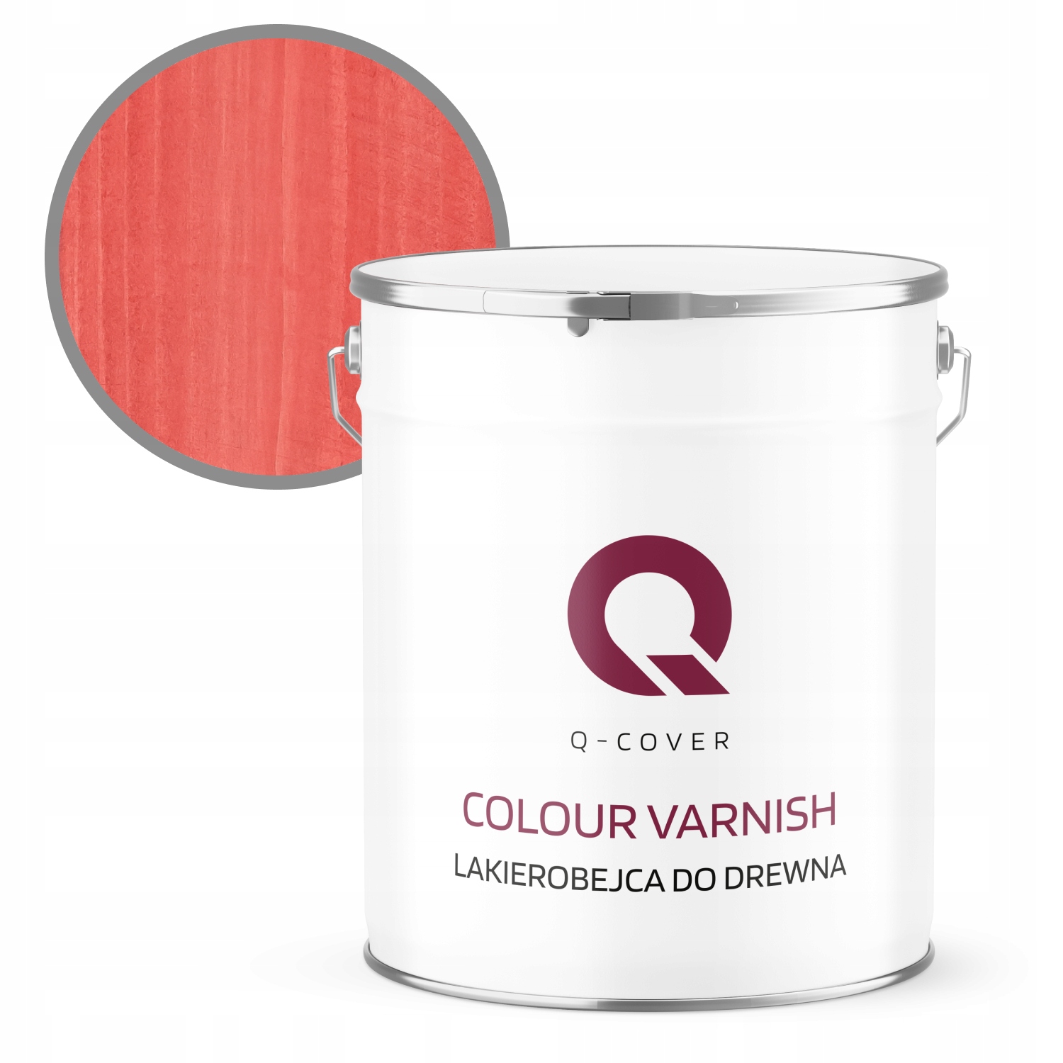 Rychleschnoucí Lak Na Dřevo 5L Růží Satén Výkonná Barva 3V1 Uv