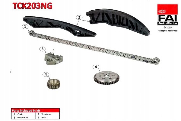 Sada Rozvodového Řetězu Fai AutoParts