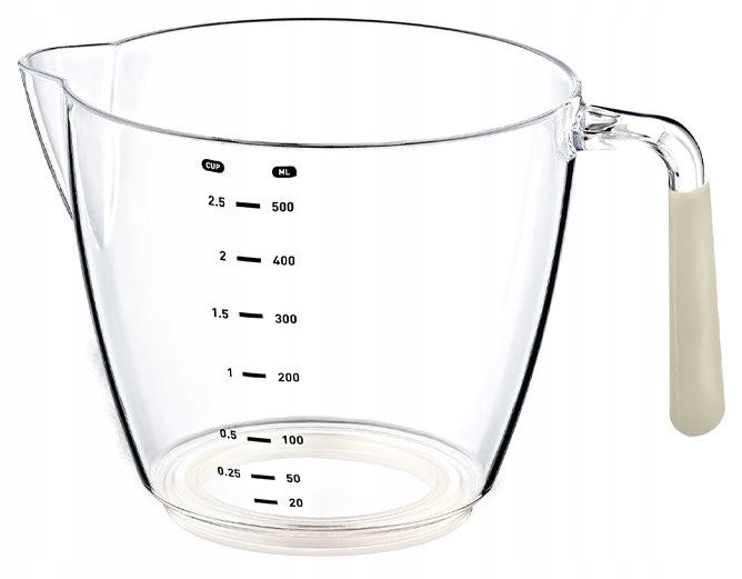 

Pojemnik Dzbanek Miarką Miska Kubek Dzbanek 500ml