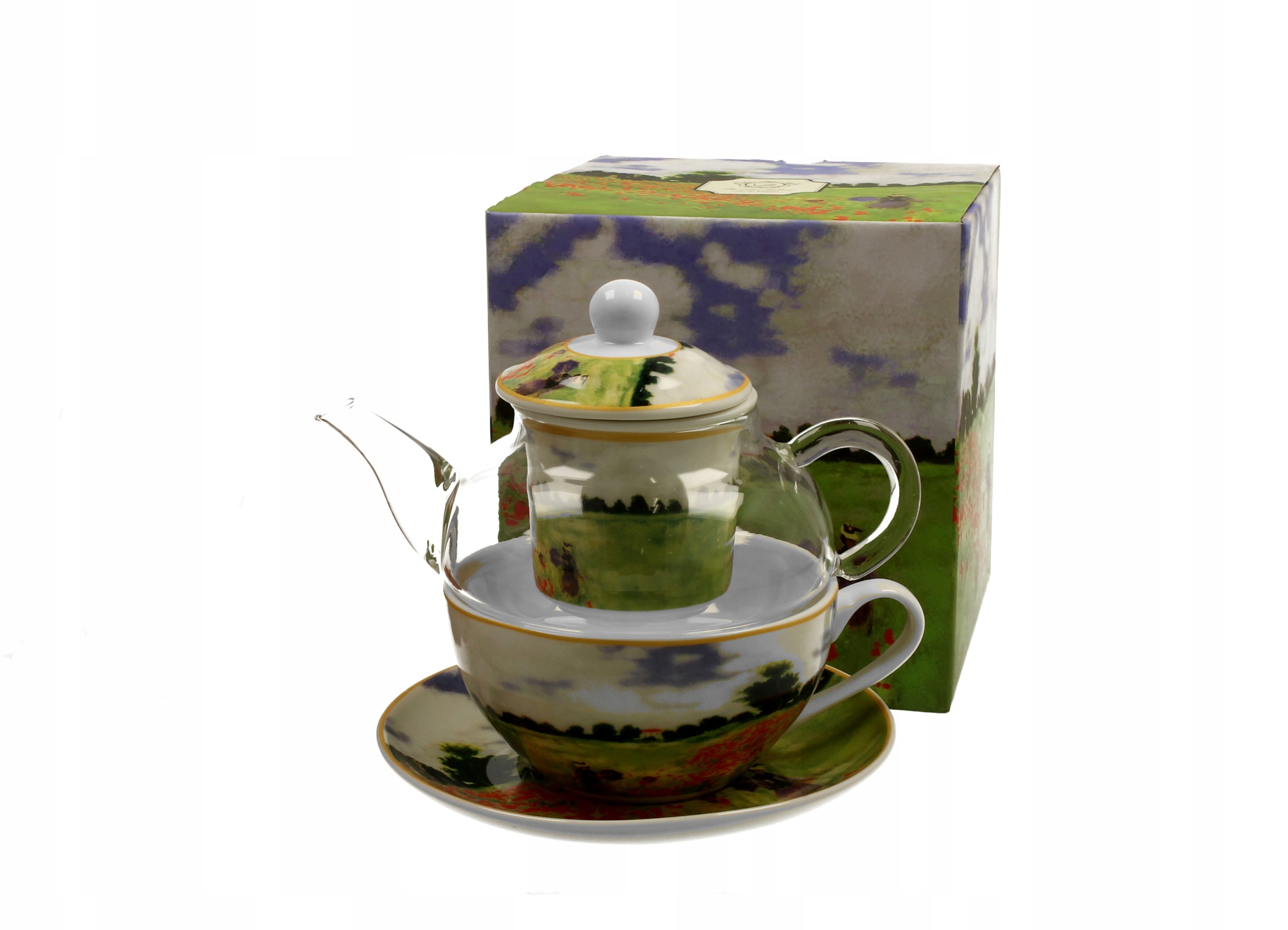 

Tea for One Poppy Field C.Monet