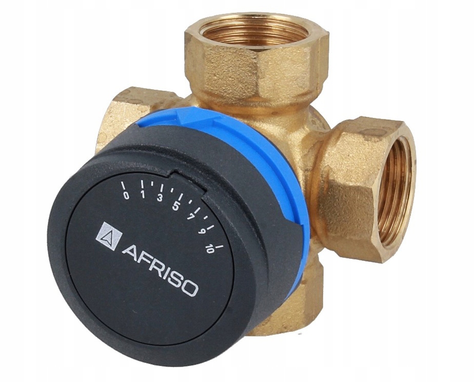 Afriso 4-CESTNÝ Otočný Miešací Ventil Arv 485 Proclick, DN32, 1 1/4"