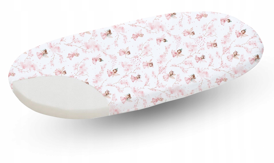 PRZEŚCIERADŁO DO GONDOLI WÓZKA KOŁYSKI BAWEŁNA BABYMAM Kolor różowy