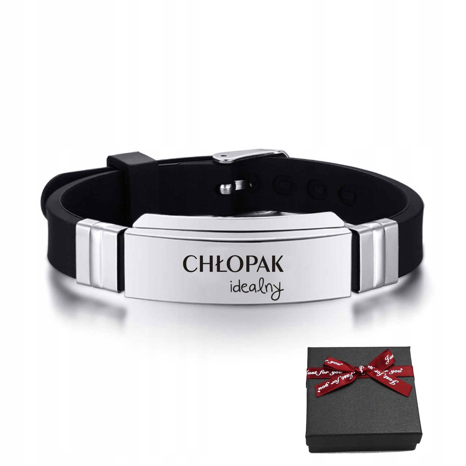 

Bransoletka Męska Na Dzień Chłopaka z grawerem