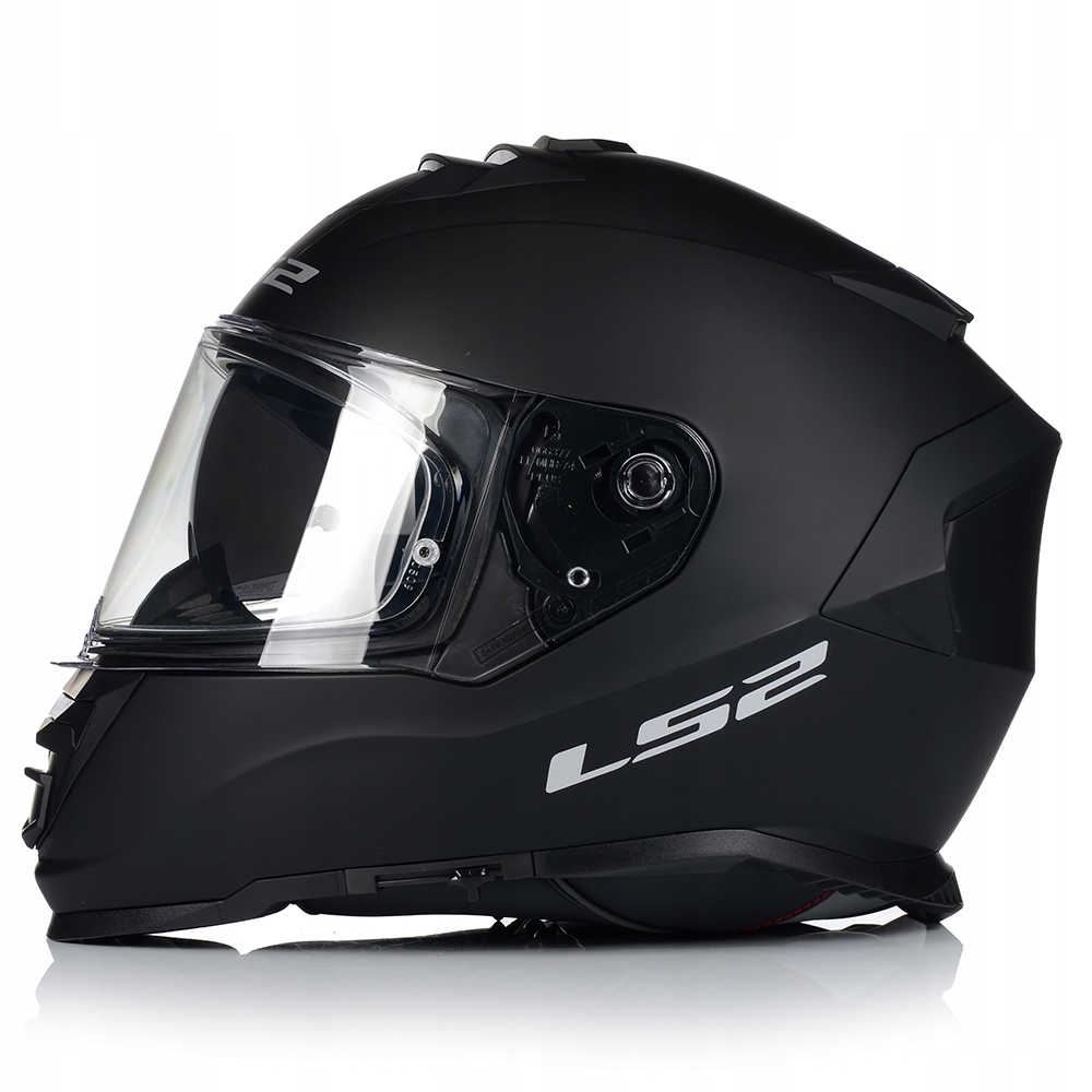 KASK MOTOCYKLOWY LS2 FF800 STORM II CZARNY MATT + PINLOCK + BLENDA 22.06 Typ Integralne / Pełne