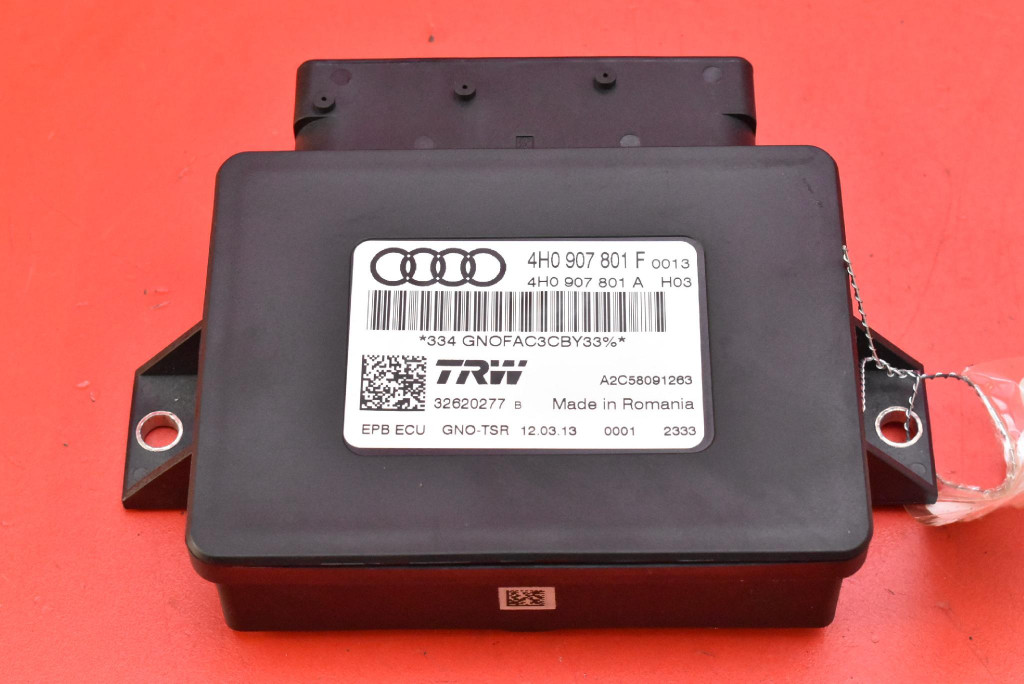 control unit module electric brake 4H0907801F AUDI A6 C7 10-14