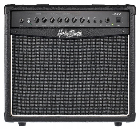 Combo wzmacniacz gitarowy 40W Harley Benton HB-40R AUX Gniazdo Słuchawkowe
