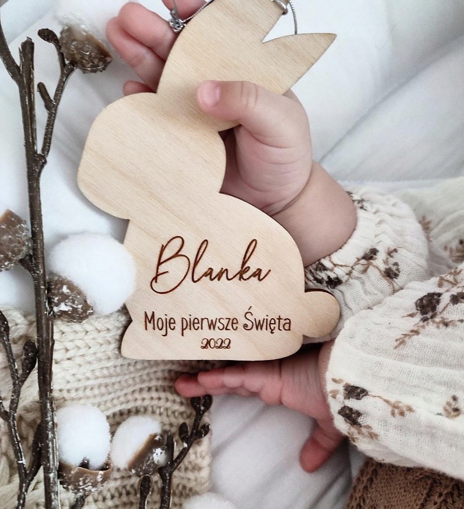 ZAJĄCZEK wielkanocny różne WZORY imię Kod producenta Sk002