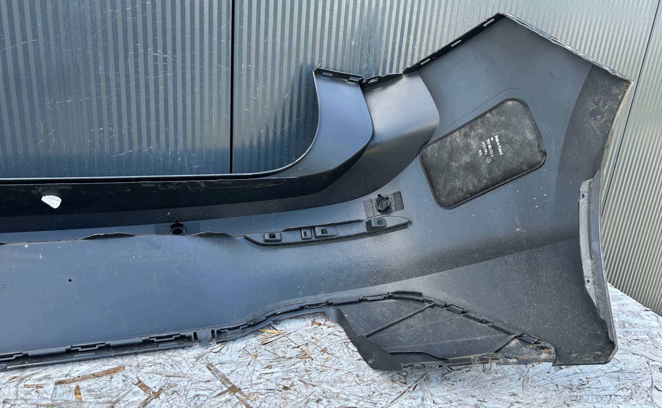 bumper rear part rear VW GOLF VIII HB 20- PDC