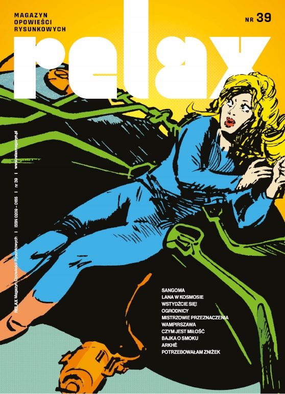 Relax nr 39 Magazyn Opowieści Rysunkowych