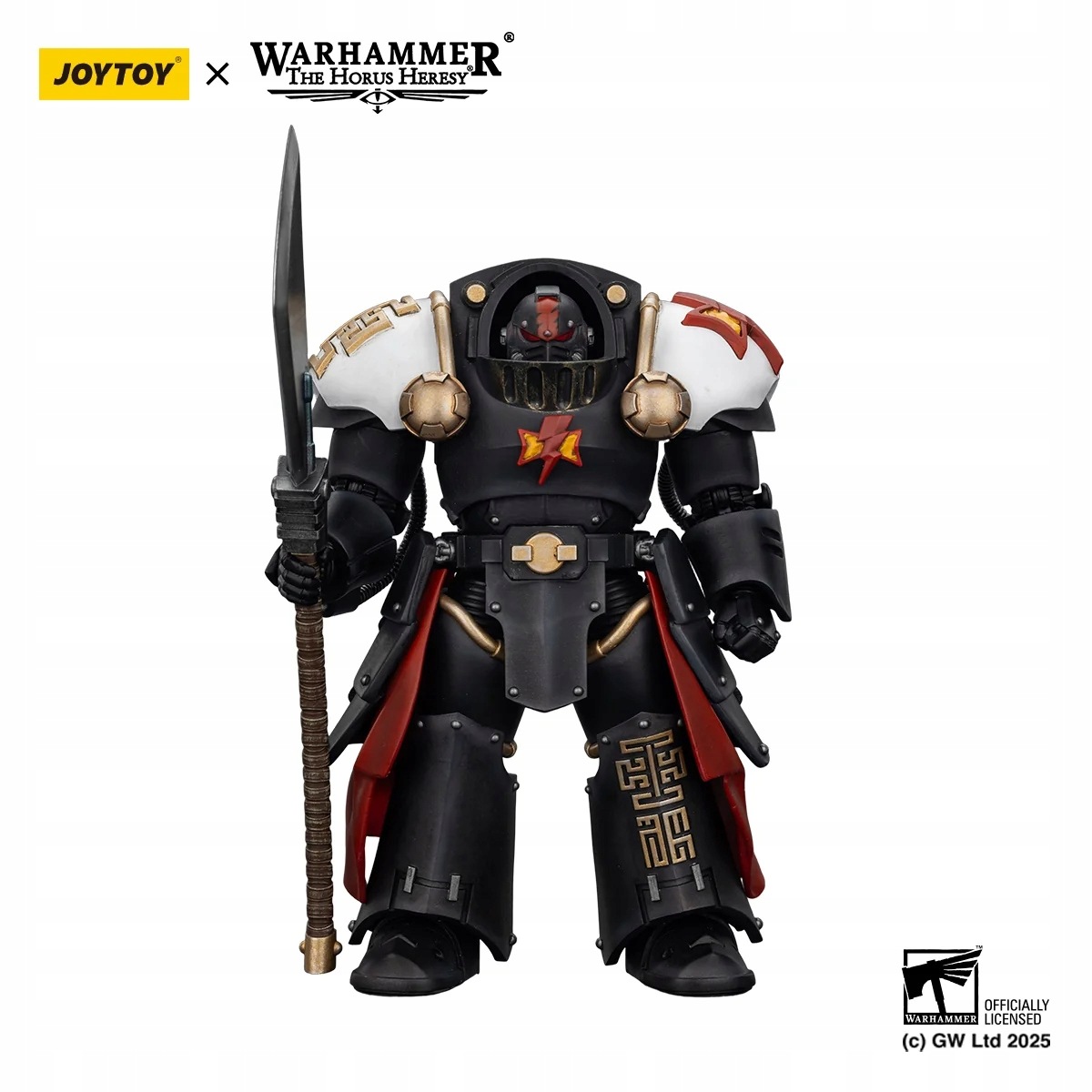 White Scars Ebon Keshig Terminator 2 s energetickým halapartnou Warhammer 40k 1/18 F