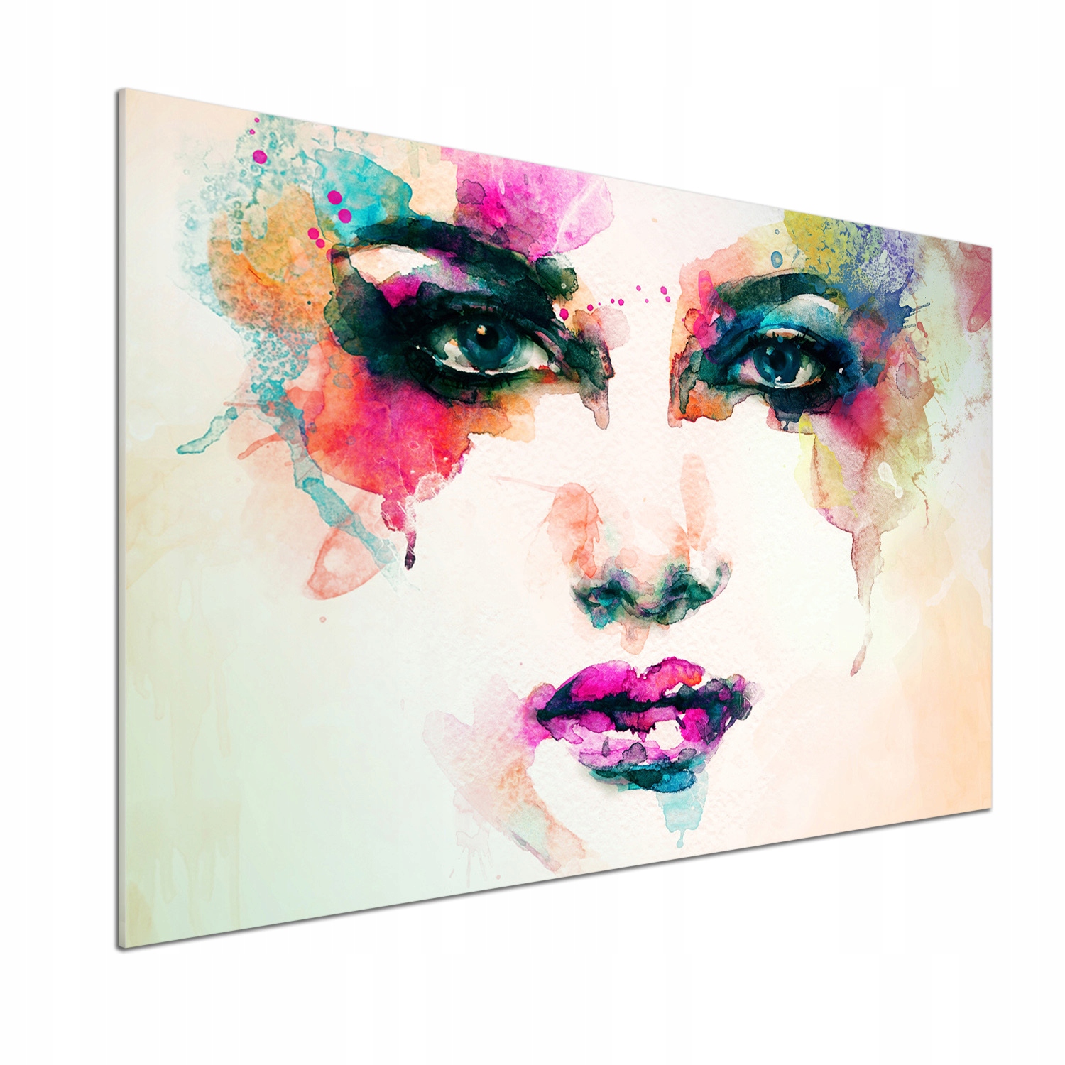Panel do kuchyne Portrét ženy 100 x 70 cm Lepidlo