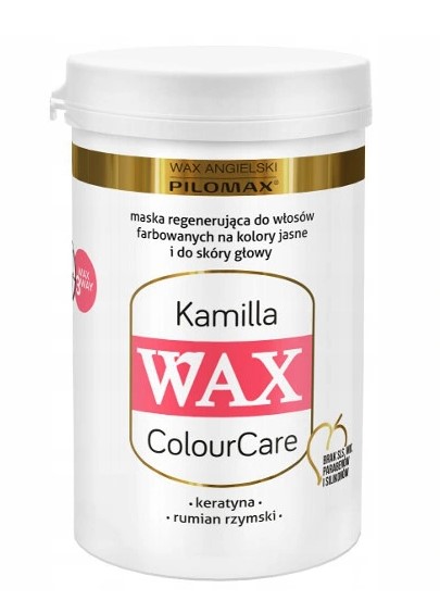 

Wax Pilomax Kamilla Maska Wł.Farbowane Jasne 480ml