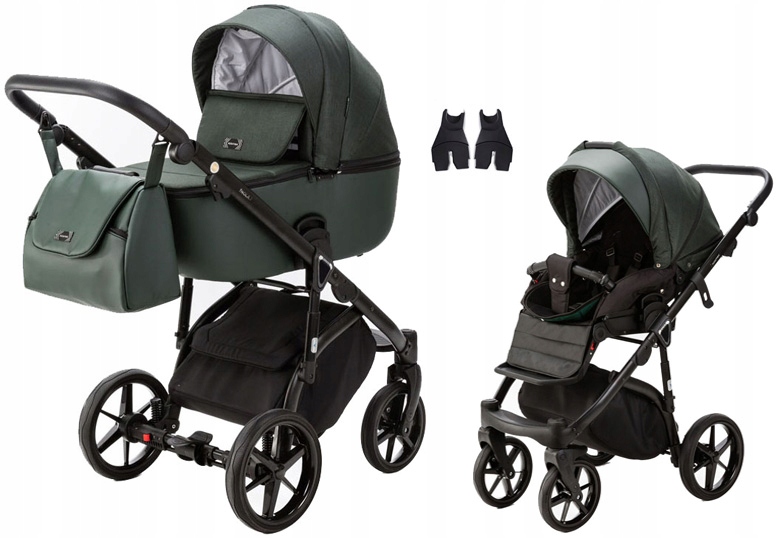 Wózek Adamex Nola Folia Torba Adaptery 2w1 kol 136