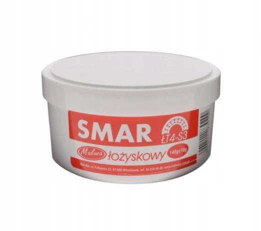 

Smar Łożyskowy Puszka 140G Malwa ŁT4-S3