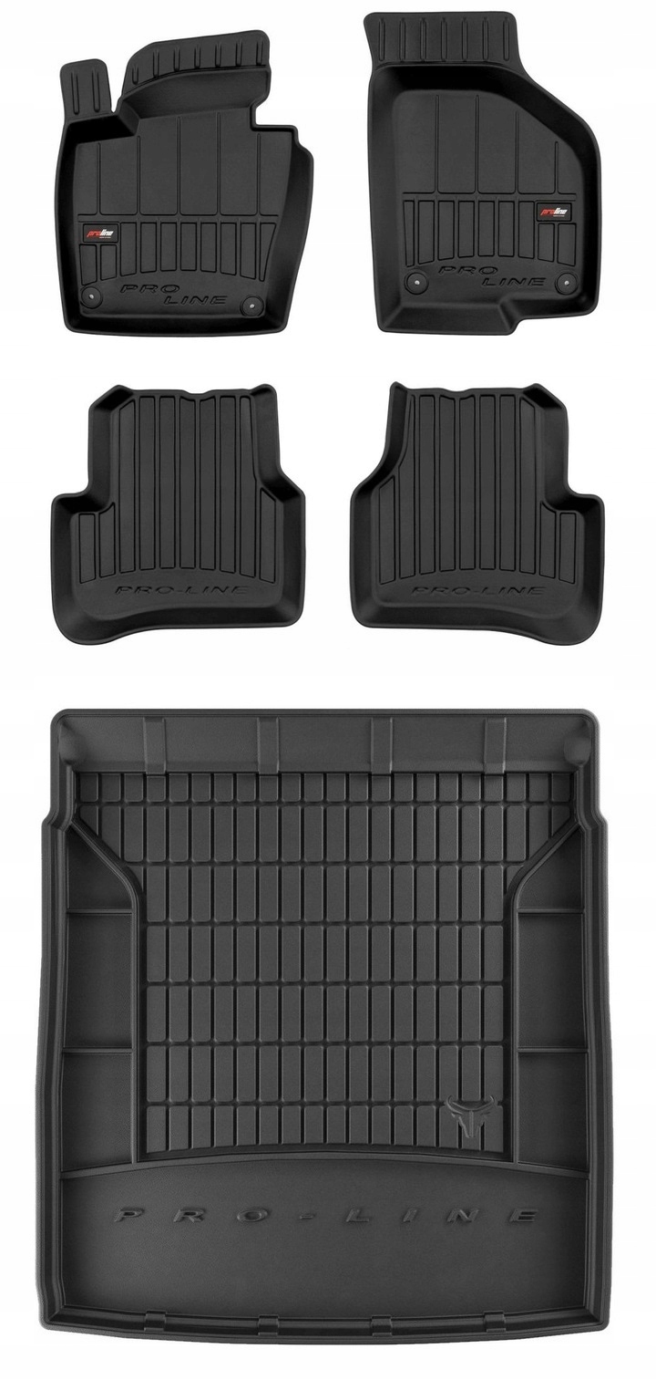3D gumové koberce pro Vw Passat B6 Sedan 2005-2010