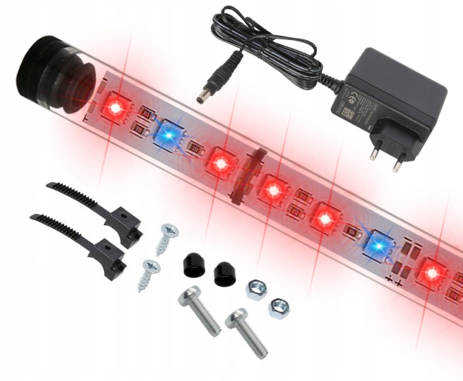 Levně Led zářivka Plant rostlin 140 Cm akvárium GROW3:1