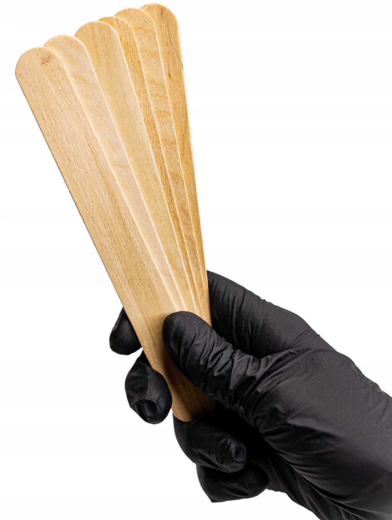 SZPATUŁKI PATYCZKI DREWNIANE DO WOSKU I MASEK SZEROKIE NIEJAŁOWE 100 szt Marka Zarys