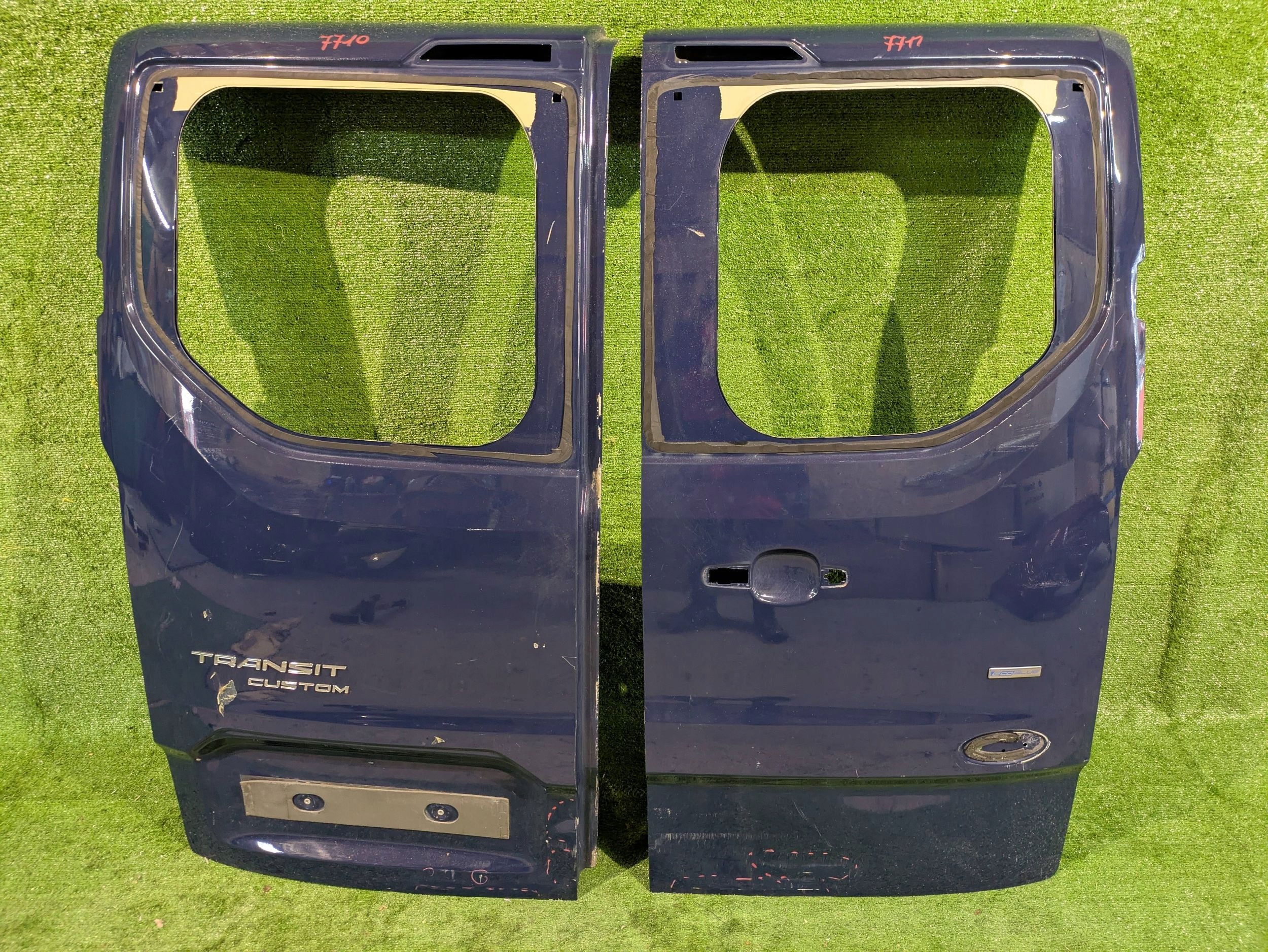 door rear. left left rear part FORD TRANSIT CUSTOM 13- NR.7710
