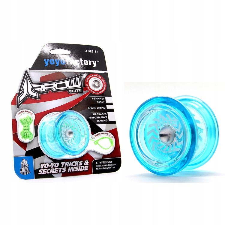 

Yoyo na początek YoYoFactory Arrow Niebieski