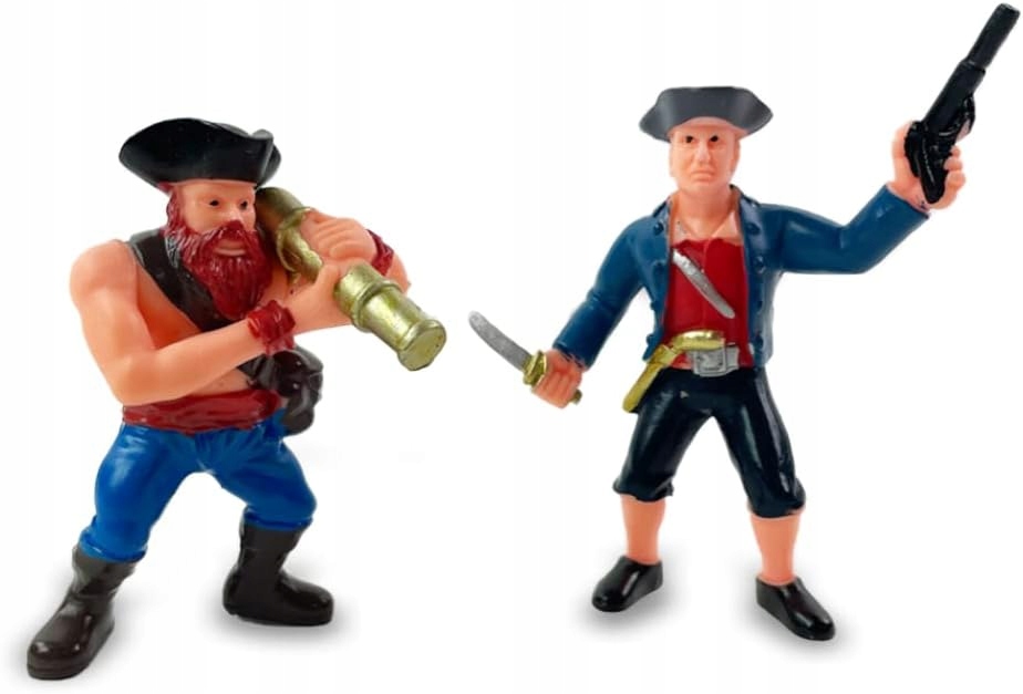 Piraci - figurki 8szt. żołnierzyki pirackie 8cm Kod producenta 0810-31B