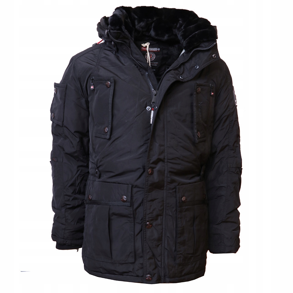 Kurtka Geographical Norway męska Buche Men 049 M czarna