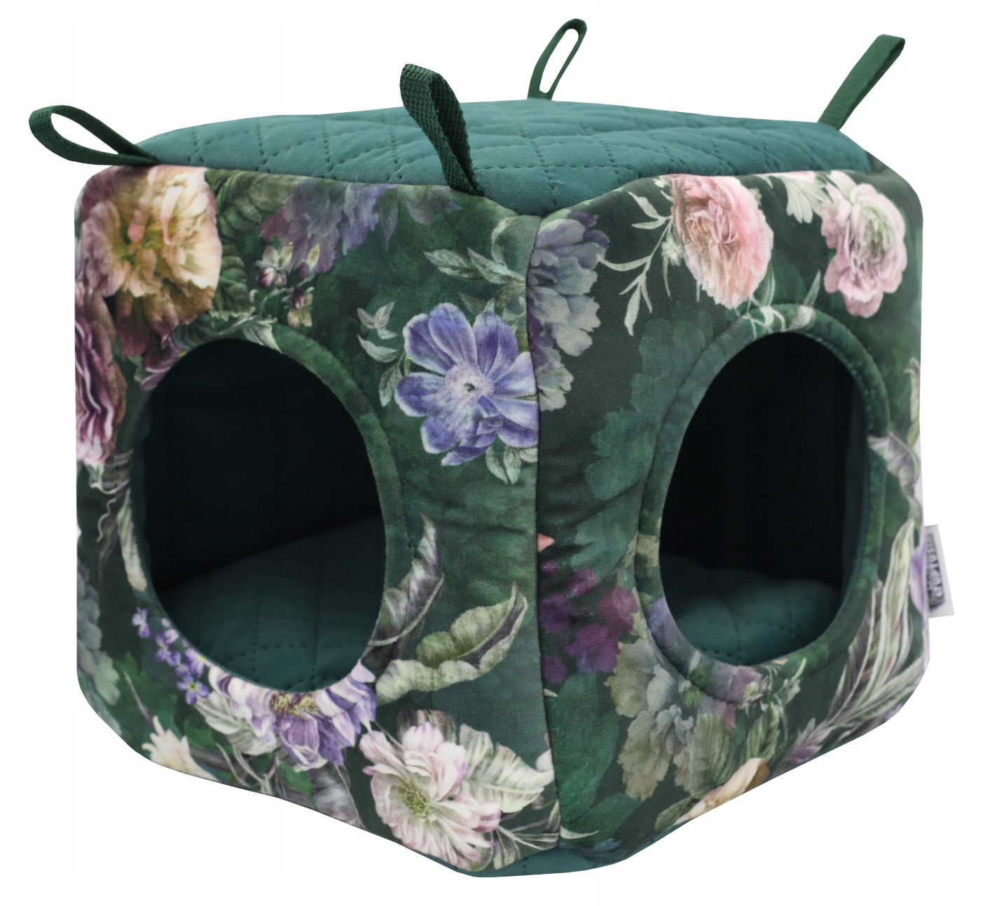 Levně Domeček Kostka Dva Vchody Pro Prasátka Potkany Průchozí Romantický Dům