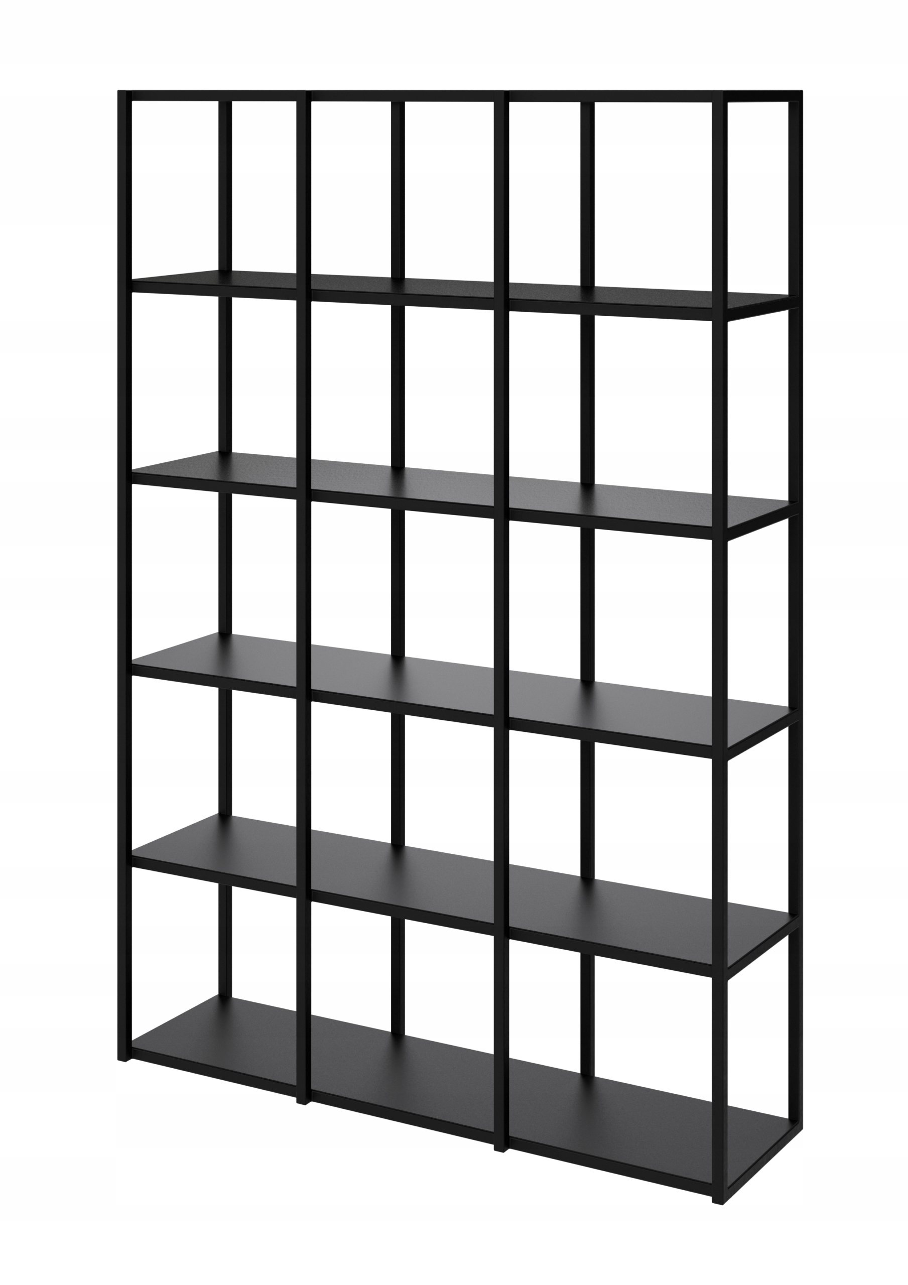 Regál Steel Box 177x120 Loft knihy a pořadače