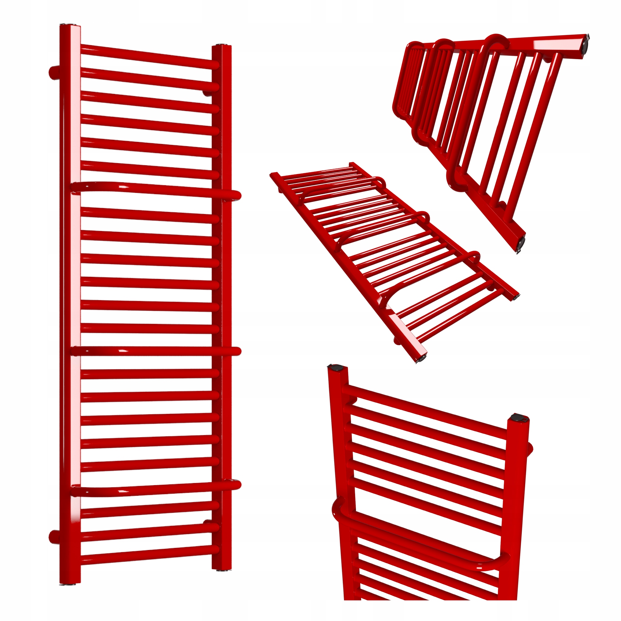 Koupelnový Radiátor Power 480x550 Červený