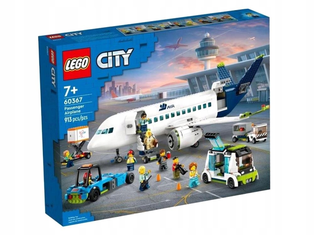 LEGO(R) CITY 60367 SAMOLOT PASAŻERSKI