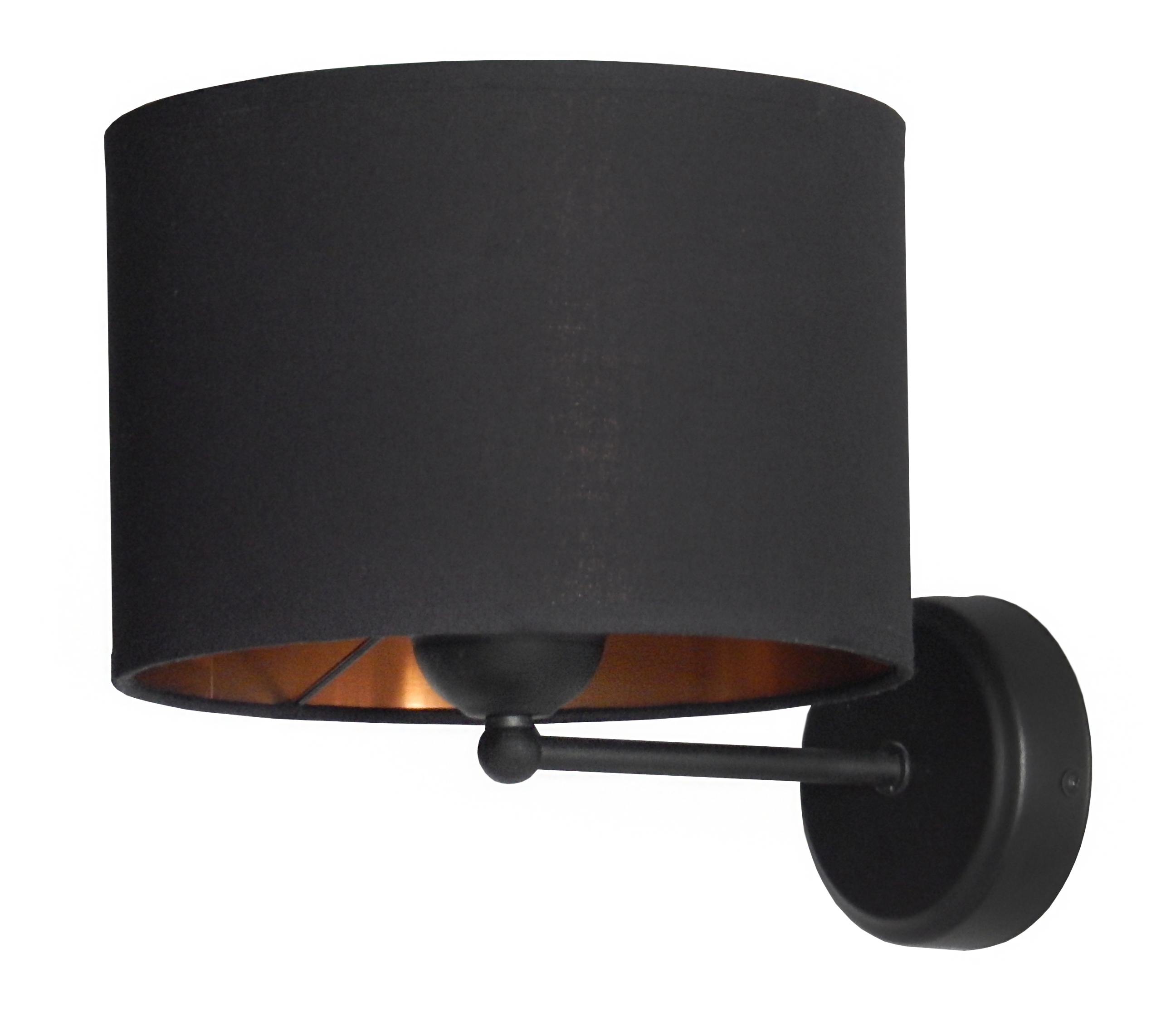 LAMPA ŚCIENNA KINKIET typ:096-K LED MIEDŹ ABAŻUR