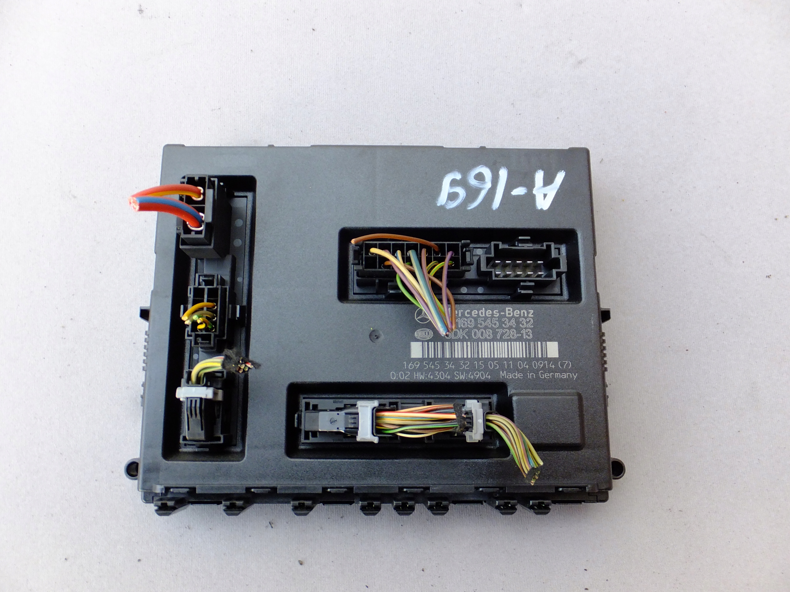 control unit module bsi mercedes w169 A1695453432